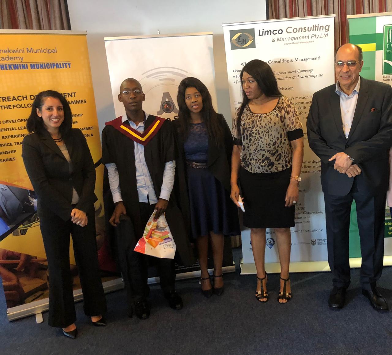 Programme activation and prize draw with Limco team members.